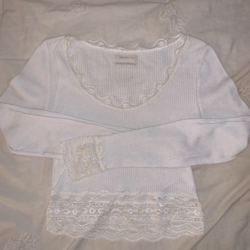 Urban Outfitters white lace top